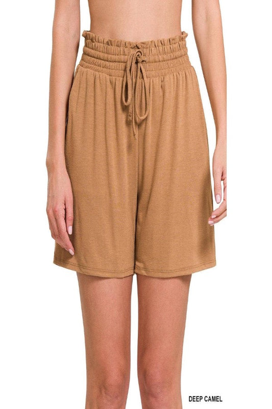 High Waist Lounge Shorts